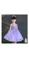 Little Big Girls Summer Embroidered Flower Dress Girl Birthday Party Princess Dress for Wedding Little Big Girls Summer Embroidered Flower Dress Girl Birthday Party Princess Dress for Wedding